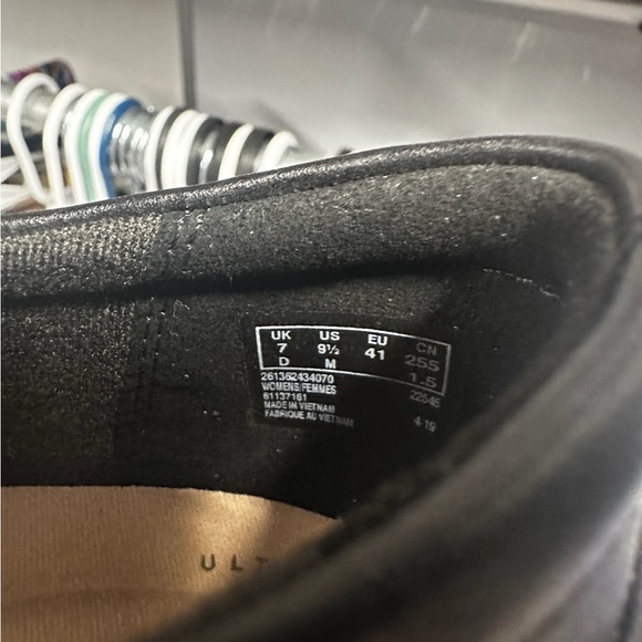 Clarks Black Mules Comfortable Clogs Shoes Size 9.5 - Picture 4 of 5